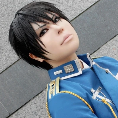 Косплей костюмы из аниме цельнометаллический Alchemist Roy Mustang костюм военной