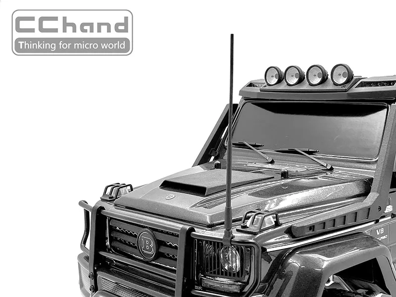 Передний бампер/антенна для TRX-4 TRX-6 4X4 6X6 G63 G500 rc автомобиль игрушка