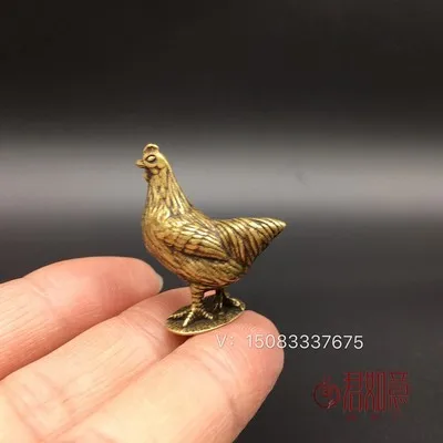 Карманные(знак зодиака петух) антикварная подвеска