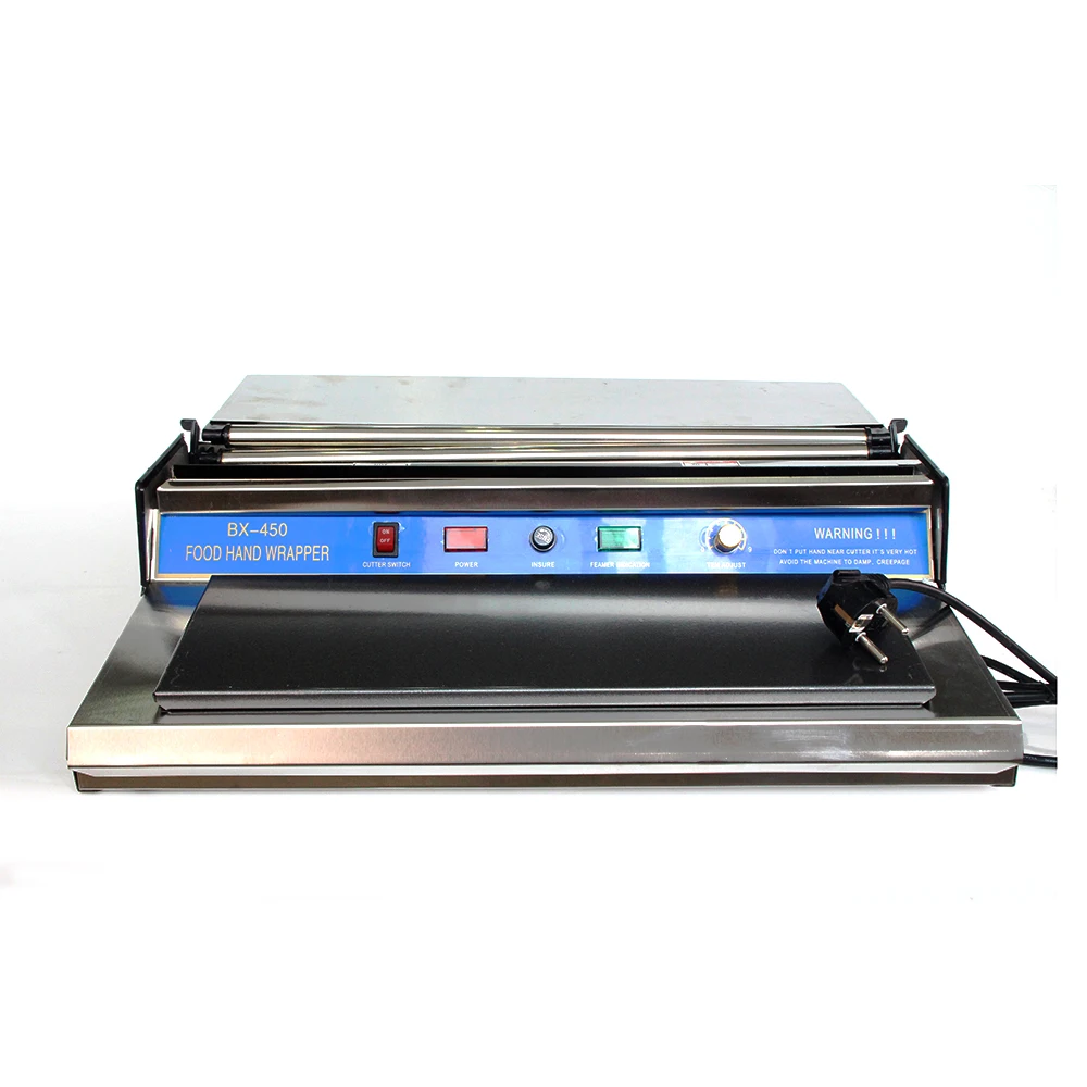 

Manual Hand Wrapping Machine Heat Cutting Sealing Machine Food Wrap Machine Manual Hand Wrapper Hand Tool Parts BX-450