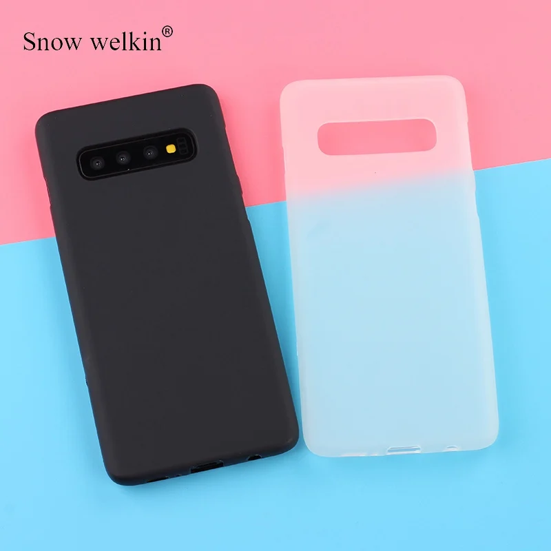 Мягкий чехол из ТПУ задняя крышка для Samsung Galaxy S2 S3 S4 S5 S6 S7 S8 S9 S10 S10E Edge Plus Note 2 3 4 5 8 9