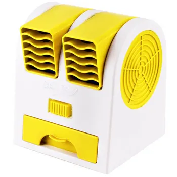 

90 Degree Square Shape USB Hand-held Desk Fan Cooler Handheld Air Conditioner Cooling Fan Summer Air Conditioner Cooler