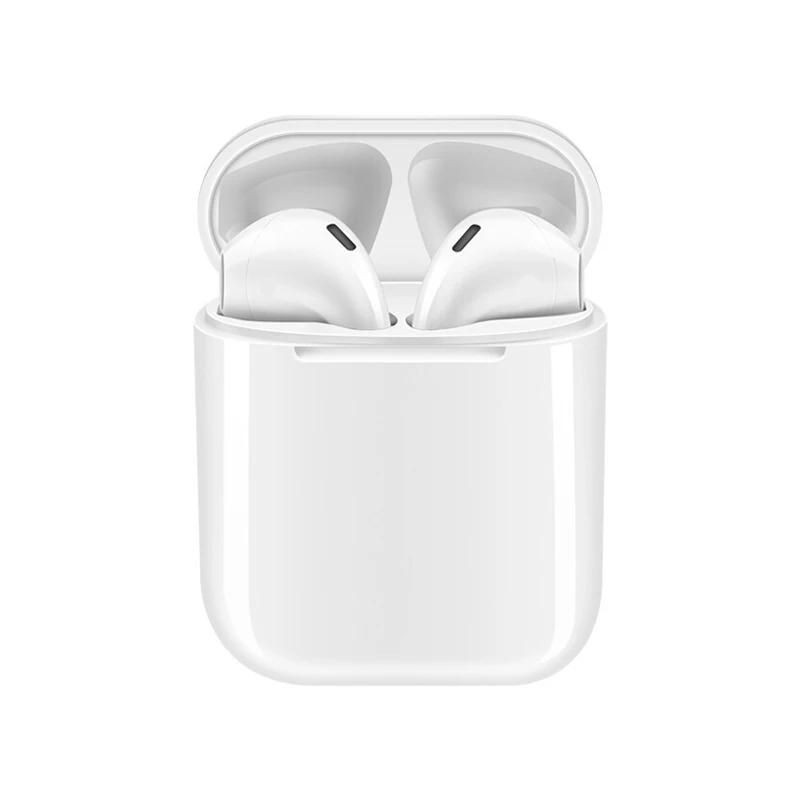Беспроводная Bluetooth гарнитура i12 TWS Bluetooth 5,0 спортивные наушники портативные сенсорные наушники для всех мобильных телефонов