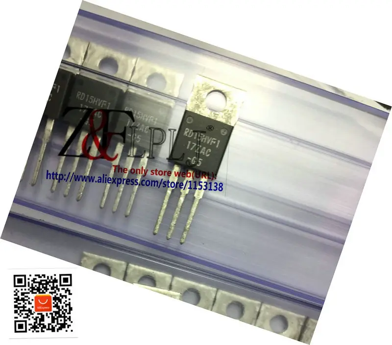 RD15HVF1 RD15HVF1-101 RD15 HVF1 175MHz520MHz, 15W КРЕМНИЯ MOSFET Мощность транзистор 10 шт./лот