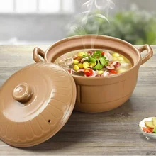 Бытовая кухонная кастрюля для супа с высокой температурой и открытым пламенем, керамическая кастрюля, пароварка, кастрюля, многофункциональная кухонная посуда