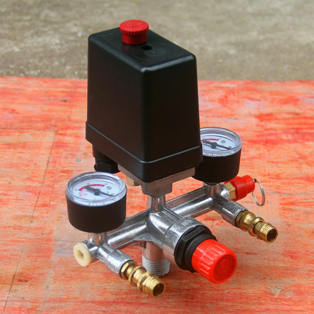 Коллекторный регулятор давления клапана переключатель воздушного компрессора