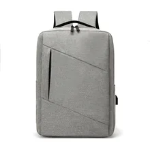 

USB Charging Waterproof Oxford Backpack Large Capacity 17-inch Laptop Bags Men's Business Travel Casual School Bag Rucksack