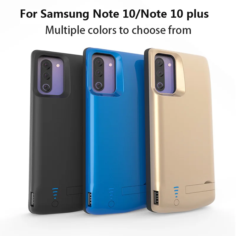 

Battery Charger Case for Samsung Galaxy Note 10 battery case for Samsung Note 10 Plus 5000/6000mAh Back Clip Fast Charger Cover