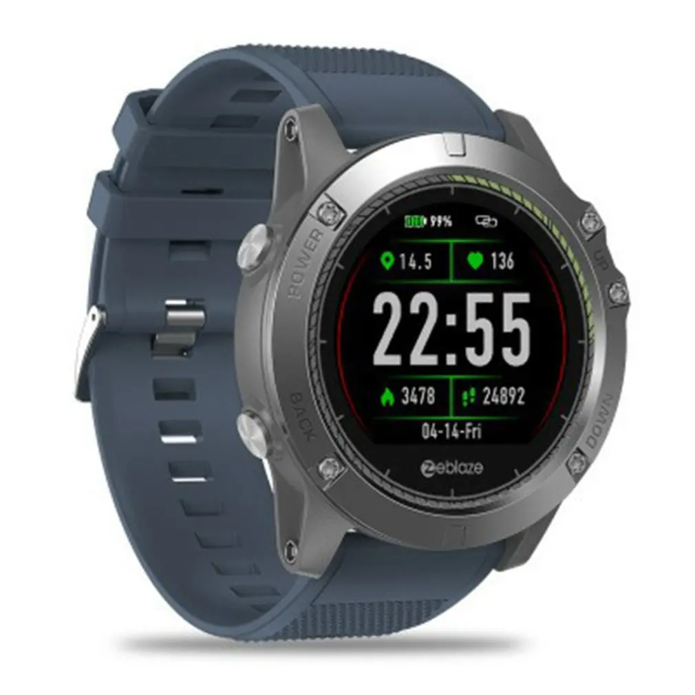 Zeblaze VIBE 3 HR IPS цветной дисплей спортивные Смарт часы монитор сердечного ритма IP67
