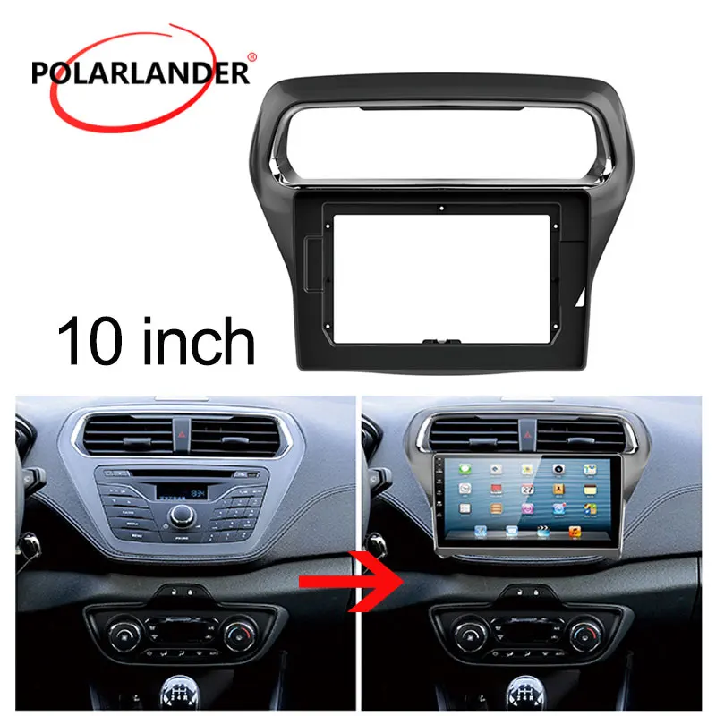 For Ford Escort- Special Car Frame Ordinary Fuel Injection Fascia 10 inch DVD Modified Panel Decorative Frame Trim