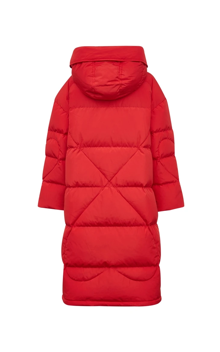 Vero Moda зимнее длинное белое пуховое пальто на молнии с милым сердцем | 319412512