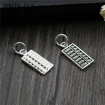 

Emith Fla 100% 925 Sterling Silver Abacus Charm Fit Original European Bracelet Authentic DIY Pendant Jewelry Making