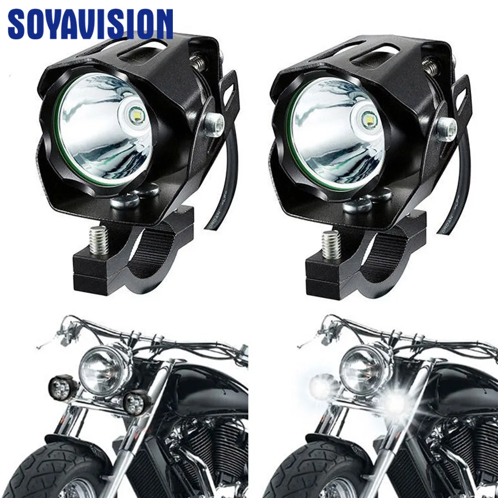 Водонепроницаемый e-bike фара XML T6 Led 10W вход DC 12V 36V 48V 60V электрический велосипед фара передняя лампа для мотоцикла велосипед - Цвет: 2 PCS King Kong