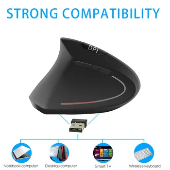 

New Wireless Gaming Mouse Gamer 2.4GHz Transmission Mini Receiver 6 Keys Professional Computer Mouse Gamer Mice For Computer Pc