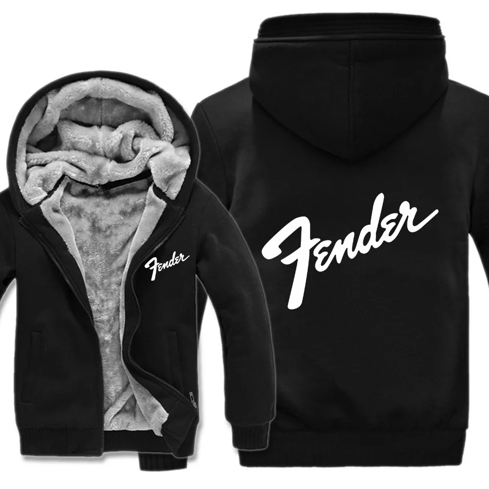 Fender толстовки мужские повседневные пальто шерсть подклад куртки гитара крыло толстовки мужские пуловеры