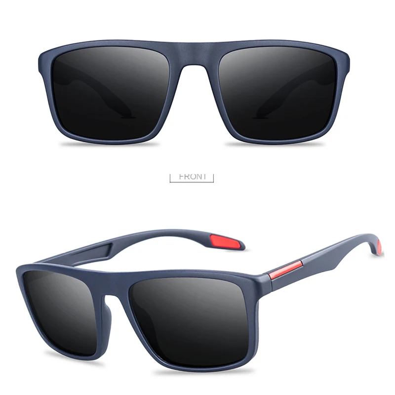 Классические мужские поляризованные солнцезащитные очки UV400, уличные спортивные темные очки, защитные очки для путешествий, отдыха, модные очки