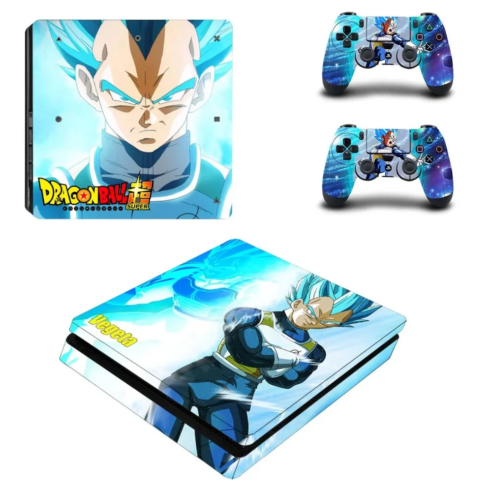 Dragon Ball супер полное покрытие лицевые панели PS4 тонкая кожа Виниловая наклейка, стикер для Playstation 4 консоль и контроллер PS4 тонкая кожа