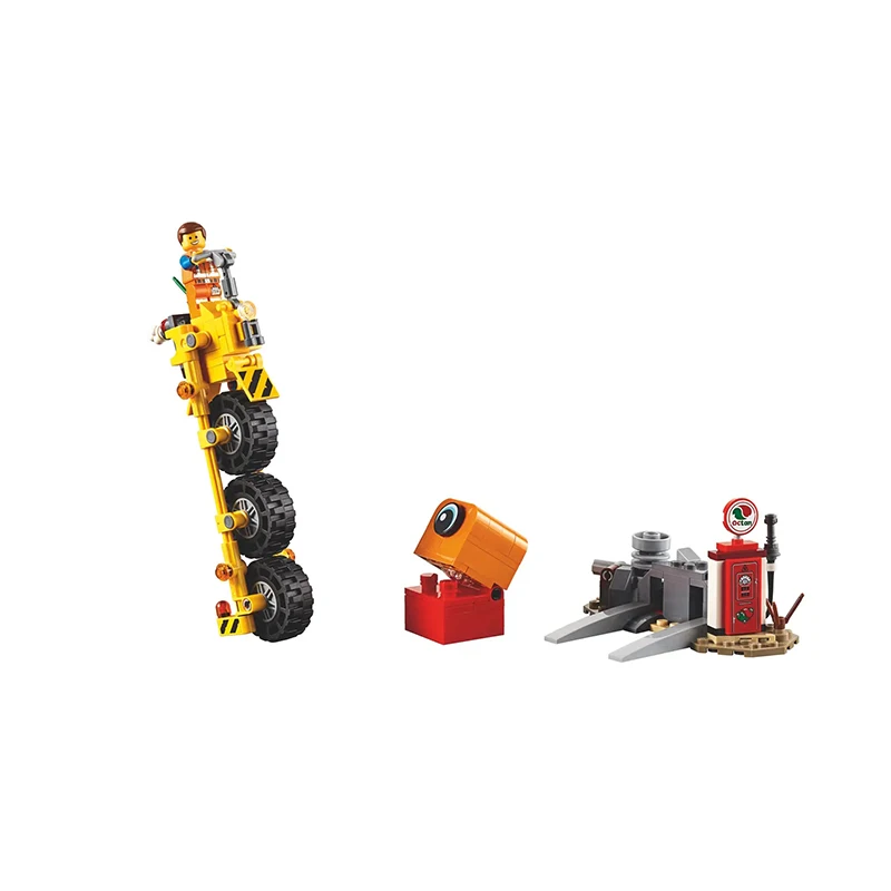 

New Legoingly Movie 2 Toys Emmet's Thricycle! Compatible Legoingly Movie 2 70823 Buildin Blocks Toys for Children Birthday Gift