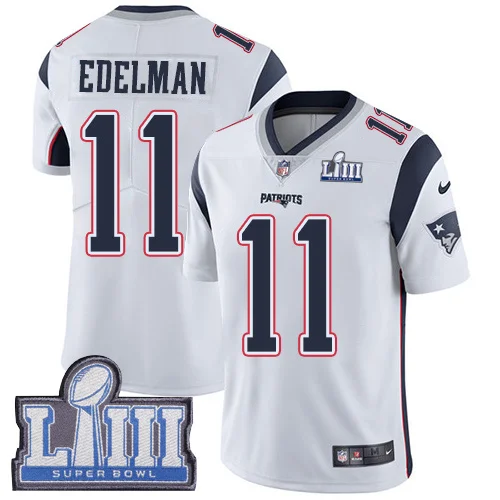 Super Bowl Patriots 12 TOM BRADY 87 ROB GRONKOWSKI 11 JULIAN EDELMAN 34 Rex Burkhead 15 Chris Hogan 26 sony Michel Jersey