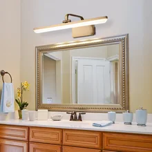 Настенная лампа фара Ретро ванная комната свет Европейский стиль зеркальный шкаф свет Водонепроницаемый модный светодиодный 220V макияж свет
