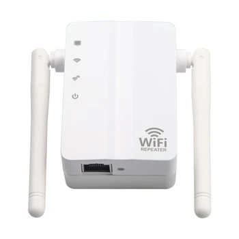 

WiFi Range Extender Wireless 300Mbps Repeater Dual Antenna Router Signal Booster EM88
