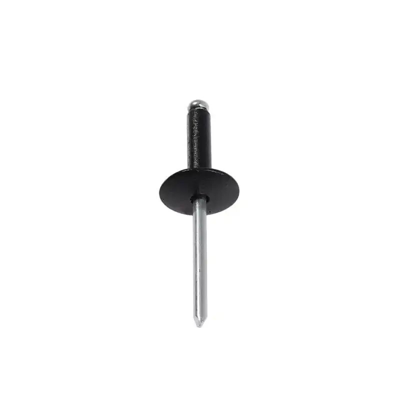 NERO Alluminio Pop Rivetti-Flangia di grandi dimensioni
