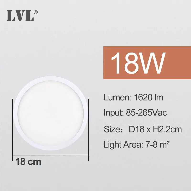 18W