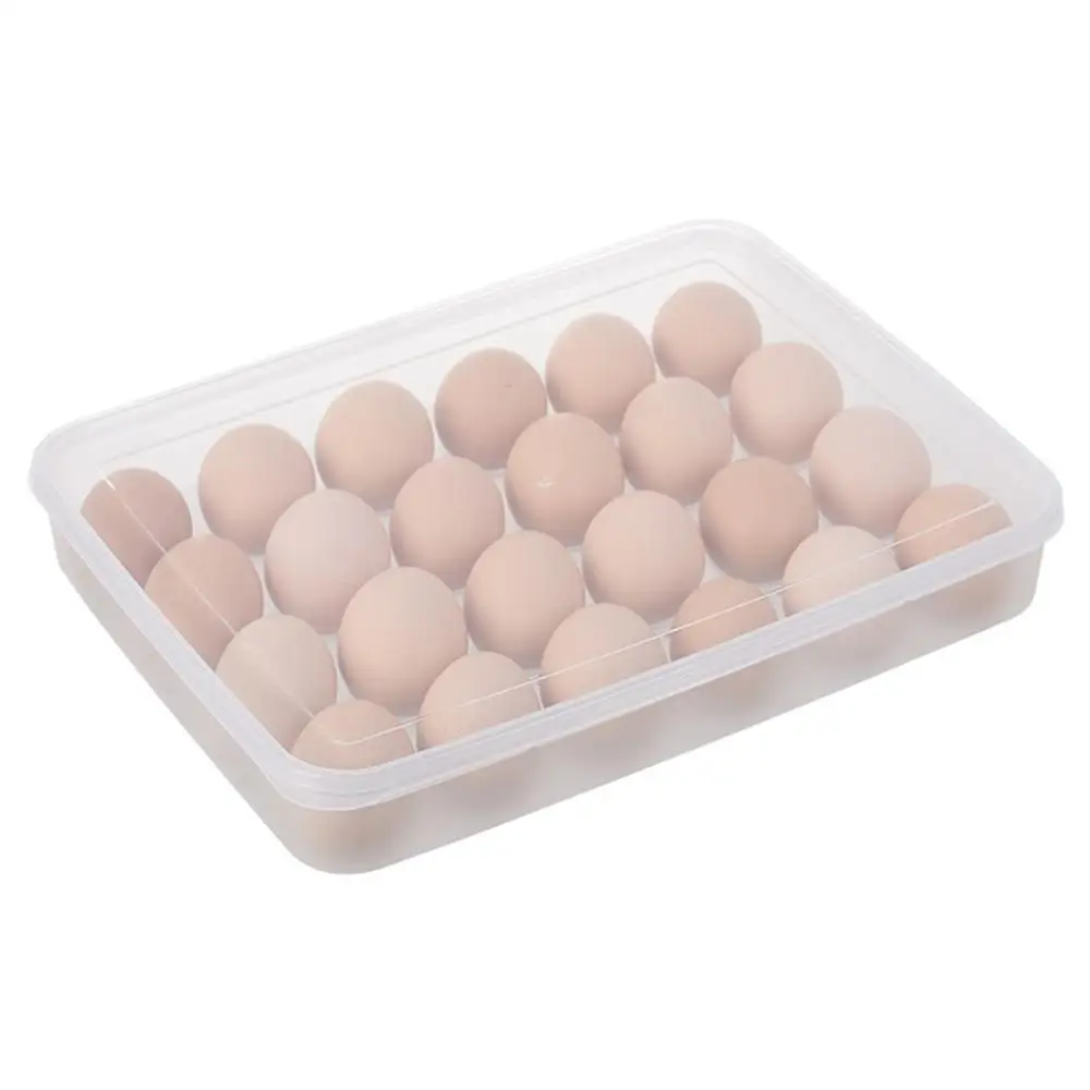 24 яйца держатель яйца дозатор 21 Сетка клецки коробка холодильник Еда Коробка для хранения контейнер компактный яйца коробки Органайзер