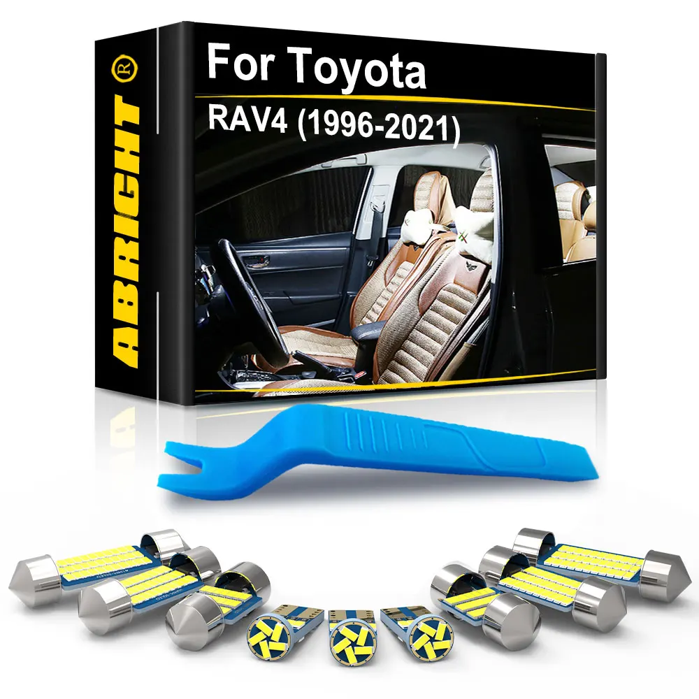 Светодиодная подсветка для салона автомобиля Canbus Toyota RAV4 RAV 4 XA10 20 30 40 50 1998 2004 2006 2007