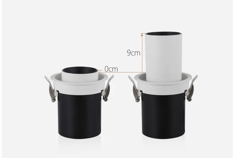 嵌入式可拉伸led射灯新款cob天花灯旋转可调客厅圆方形伸缩洗墙灯-淘宝网_11