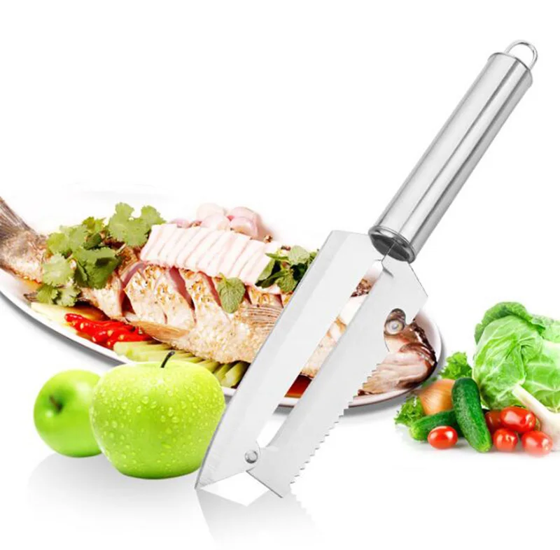 Кухонный нож для чистки кожуры фруктов из нержавеющей стали, Многофункциональные кухонные инструменты, Прямая поставка