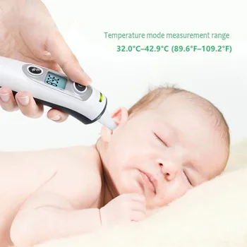 

Ear thermometer infrared one second measurement ear temperature, room temperature thermometer