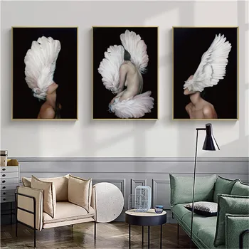

Custom Poster Body Image@y Canvas Wall Art Picture Set Posters Home Decor Prints Abstract Prints for Room20-0923-1