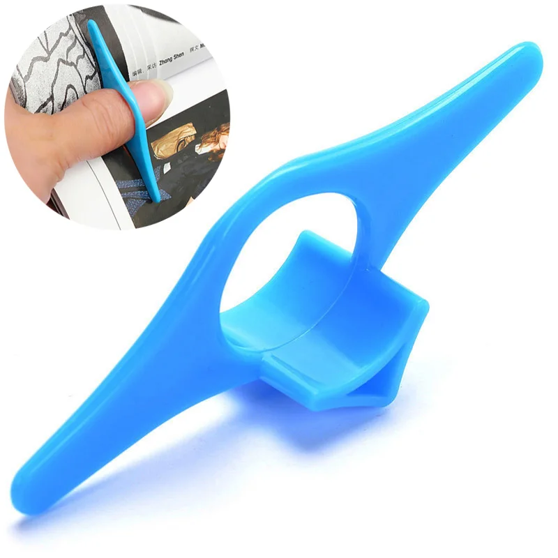 5Pcs Thumb Convenient Multifunction Book Holder Bookmark Finger Ring Book Markers for Books Stationery Gift