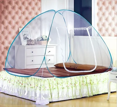 

Foldable Automatic Installation Yurt Camping Mosquito Nets Yurt Prevent Insect Pop Up Tent Curtains for Beds Bedroom Decor