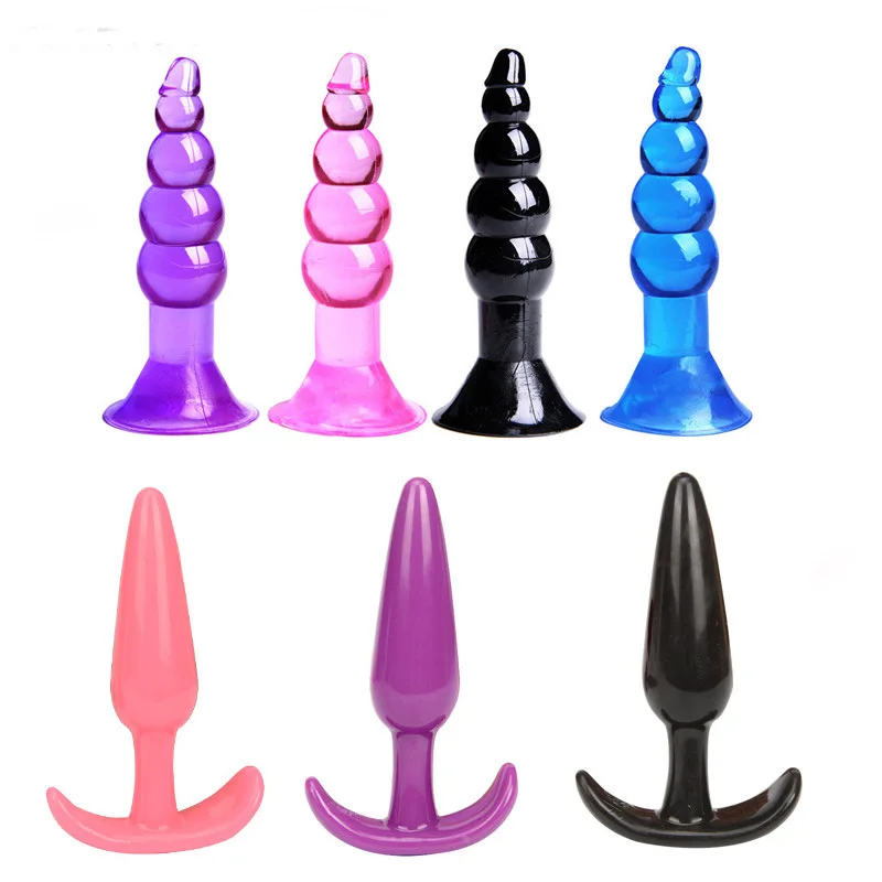 Silicone Anal Dildo No Vibrator Male Masturbator Prostate Massager G Spot Butt Plug Masturbation Sex Toys For Couple | Красота и