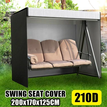 

New Garden Swing Cover 3-Seater Swing Hammock Cover Outdoor Garden Patio Protector Sun Shade Waterproof Chair Cover