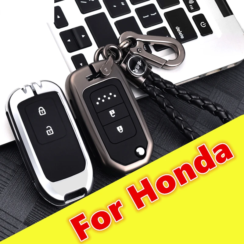 Для Honda CRV XRV avancier vezel высококачественный автомобильный ключ оболочки складной ключ набор ключ чехол украшение автомобиля аксессуары