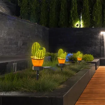 

Solar Powered Garden LED Stake Lights Fruit-Shape Lawn Ornament Waterproof Lamp