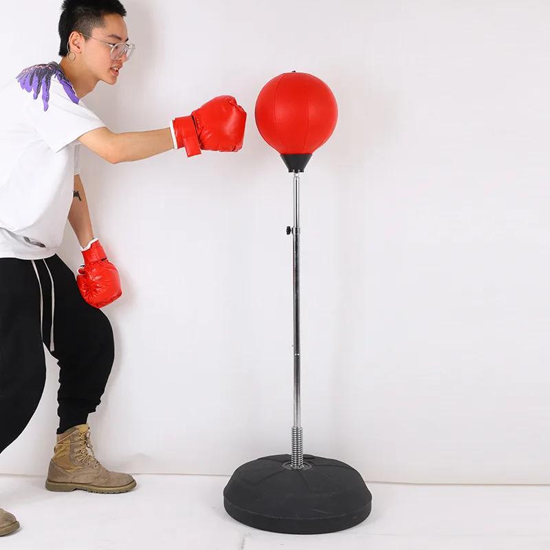 

Sale New Style Vertical Type Sandbag Tumbler Boxing Vent Sandbags Stress Relief Ball Reaction Force Training Device Household