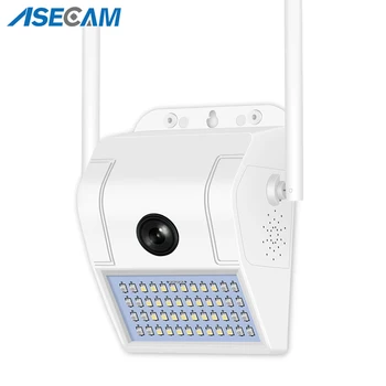 

1080P Wireless IP Camera Wall Lamp Security Outdoor Two Way Audio Floodlight Color Night Vision Wifi Camera V380