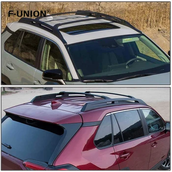 

Car Accessories Car Roof Rack Pair Roof Rack Top Rail Aluminum Cross Bar Replacement for Toyota Rav4 Adventure 2019 2020