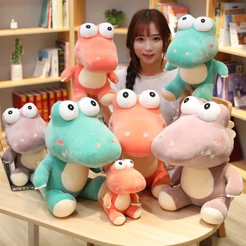 

Cute Cartoon Crocodile Toys Plush Toy Stuffed Animal Big Eys Crocodile Plush Doll Children Toy Creative Girls Gift