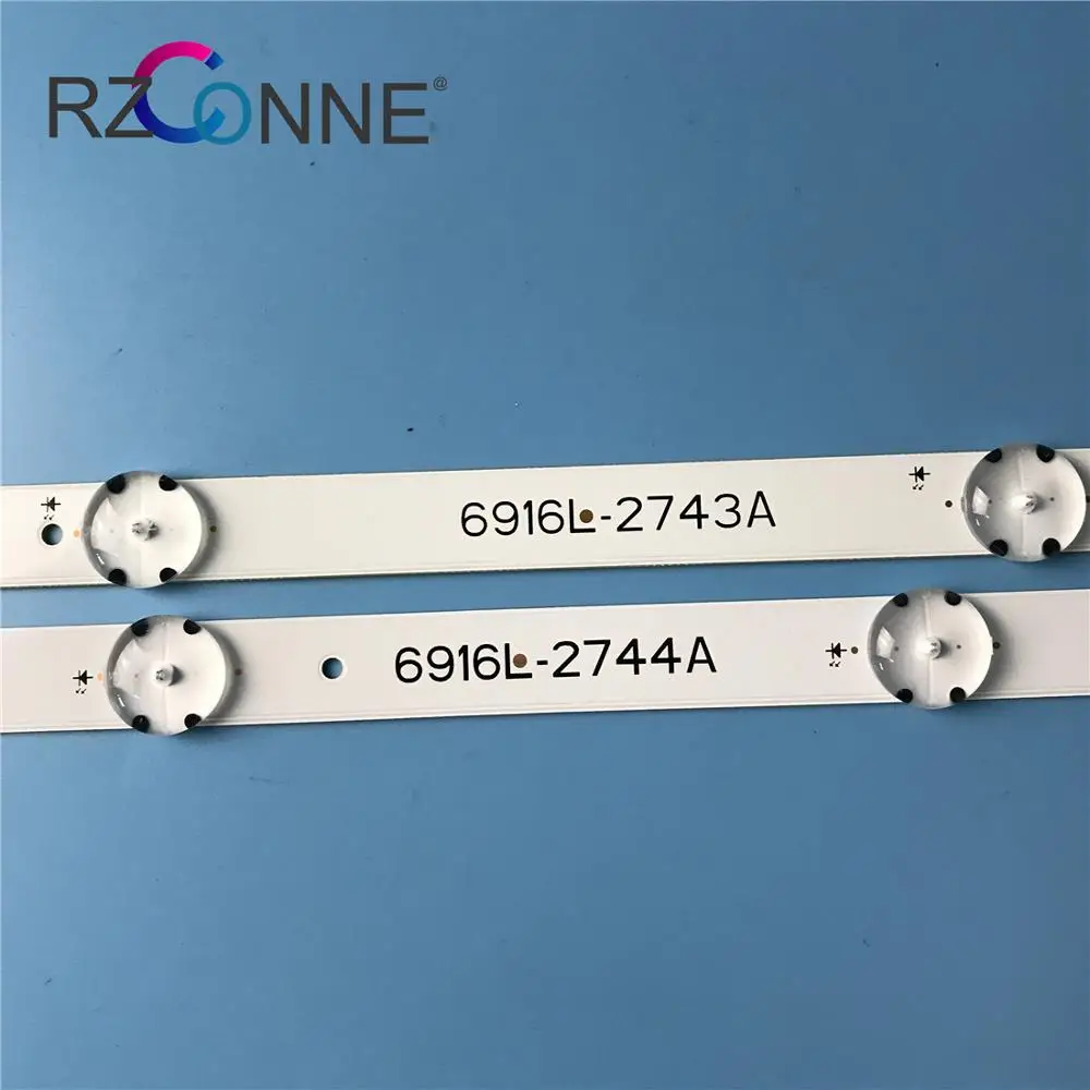 

LED Backlight Strip For 6916L-2744A 6916L-2743A LG 43" V16.5 ART3 2744 2743 Rev0.11 43lh5700 43lh590v 43UH603V LC430DGE FJ M2 a1
