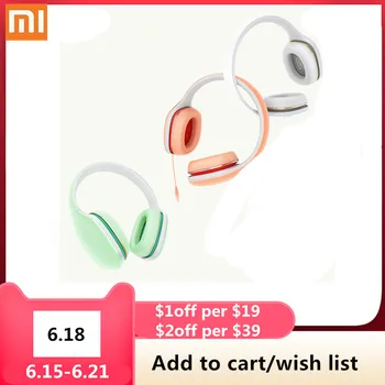 

Original Xiaomi Headphone Easy Version 3.5mm Sterero Music HiFi Mi Headset Comfort Easiness Earphone Noise Cancelling Headphones