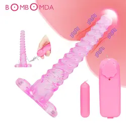 Анальные вибраторы эротический Анальный пробка задница игрушки анальные шарики интимные игрушки для женщин Анальная пробка для