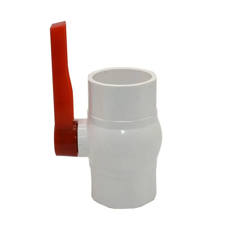 DN65 Water supply pipe PVC Ball Valve 2.5" garden water tap 2 Way Slip Ends G2.5 Water Valve Shut Off flow controller 1PCS