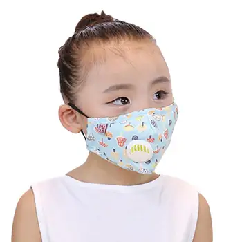 

PM2.5 Children Anti Haze Air Breather Cartoon Mouth Mask Replacement Filter Windproof, dustproof and anti-spitting