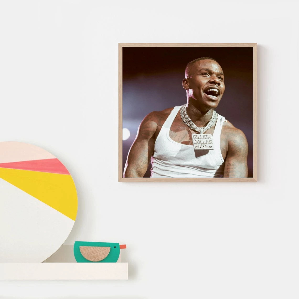 DaBaby Featuring Roddy Ricch Rockstar Music Album Poster