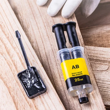 

1PC 25ml 5 minutes Curing High Capacity Super Liquid Glue AB Home Office Supply Metal Glass Waterproof Rubber Adhesive Glue
